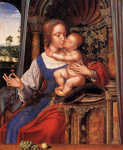 Quentin Matsys The Virgin and Child Germany oil painting art